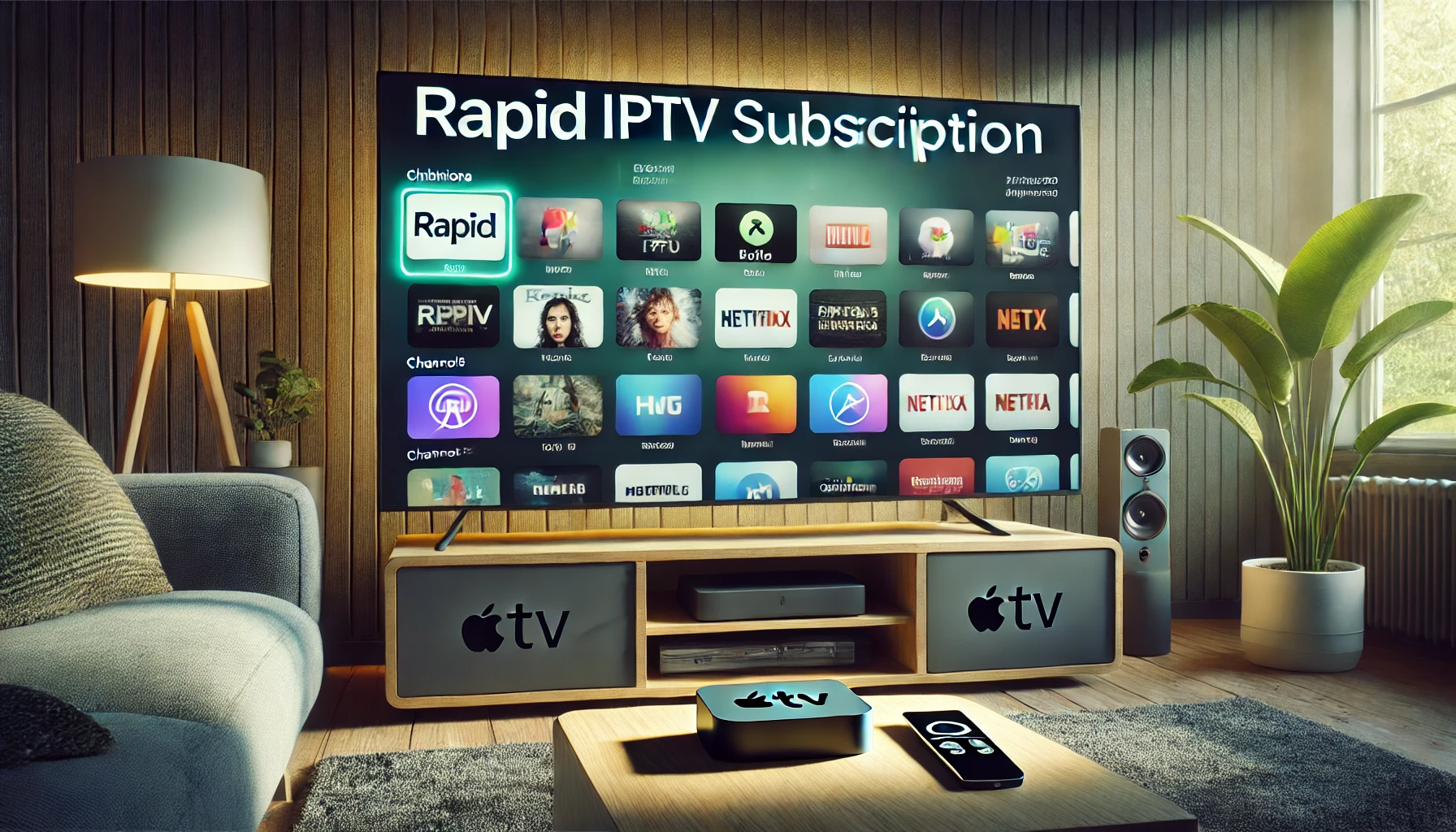 Rapid IPTV Subscription on Apple TV